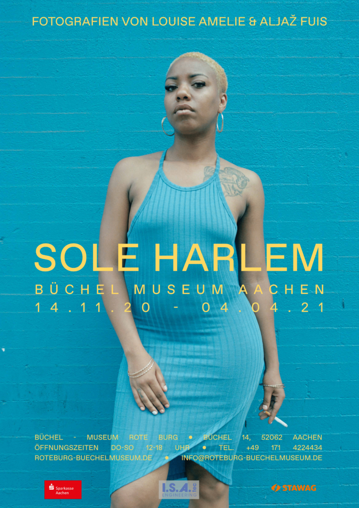 Ausstellungsplakat SOLE HARLEM
